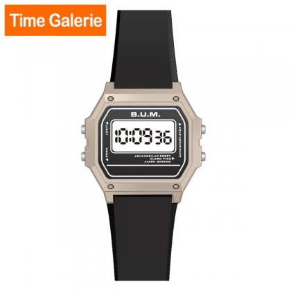 BUM Lady BUMWBM03204 Black Strap Digital Quartz Watch